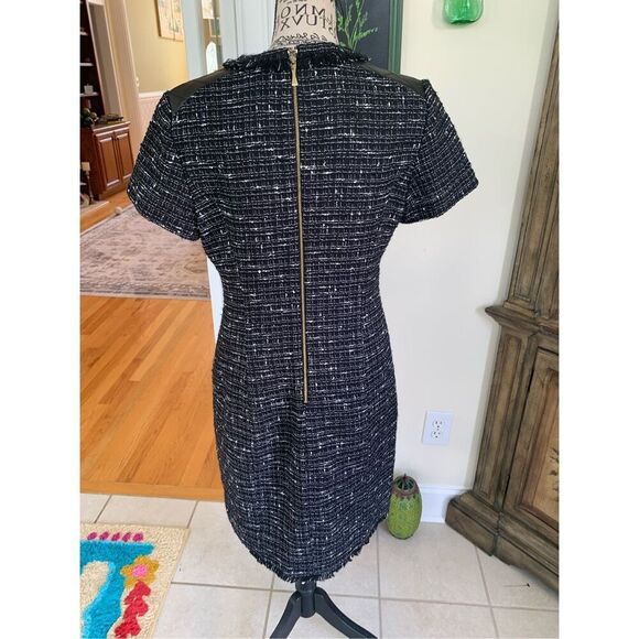 KATE SPADE Wool Blend Woodland Tweed Sheath Dress - Picture 6 of 12